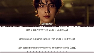 لیریک ویدیو آهنگ crzy از هه‌چان ممبر ان‌سی‌تی با کدرنگی