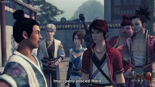 انیمه نقاشی آسمانها و زمین The Degenerate-Drawing Jianghu The Ninefold Heavens فصل 1 قسمت 40