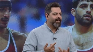 مجری صدا و سیما: از موی کشتی گیران باید در تن فوتبالیست هایی که 7 گل می خورد باشد