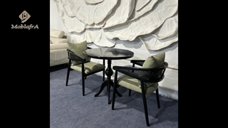 میز ناهار خوری دو نفره میلانو با 18 ماه ضمانت شرکتی- تولیدی مبل افرا