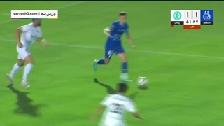 خلاصه ی بازی استقلال 2-2 پیکان