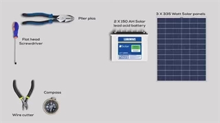 چطوری پنل خورشیدی و سانورتر نصب کنیم؟