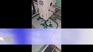 پانچ دوزی/شنلدوزی/قلابدوزی طرح Flower Branch  در کارگاه شنل دوزی  ترنج