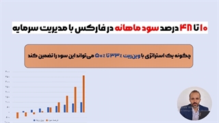 سود ۱۰ تا ۴۸ درصدی ماهانه در فارکس با مدیریت سرمایه (وین ریت پایین)
