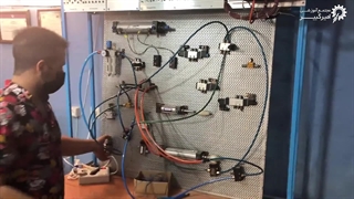 آموزش تصویری و رایگان اجرای سیستم پنوماتیکی دارای مد