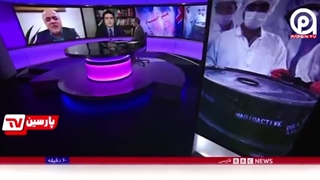 کولاک کارشناس ایرانی در پخش زنده BBC مجری شبکه انگلیسی را آچمز کرد.