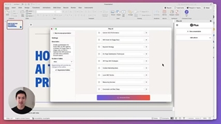 Plus AI Tutorial | How to create PowerPoint and Google Slides presentations using AI