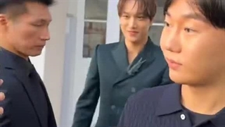 کای اکسو امروز در هفته مد و فشن پاریس در ایونت برند لاکوسته