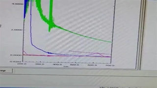 تست چهار نمونه و دستگاه uv