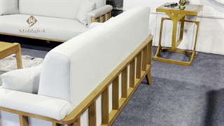 مبل راحتی مینیمال نرده ای با 18 ماه ضمانت شرکتی- تولیدی مبل افرا