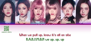 اهنگ WE GO UP از بیبی مانستر  (BABYMONSTER) با زیرنویس انگلیسی +کد رنگی