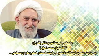 داستانی تاثیرگذار از آقا شیخ محمد کوفی ( آیت الله ناصری )