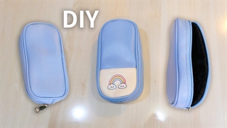 دوخت جا مدادی مدرسه / آموزش جا مدادی دانشجویی / DIY جا مدادی ترند