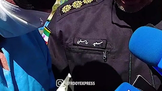 معاون مبارزه با شرارت پلیس امنیت عمومی فراجا سرهنگ راستی در خط مقدم عملیات