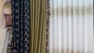 نمونه کار پرده های کلاسیک مدرن پرده