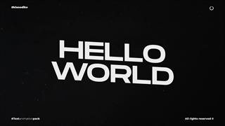 دانلود پروژه آماده داوینچی ریزالو متن های متحرک Text Animation