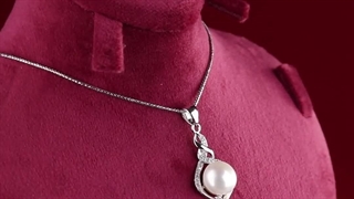 گردن آویز مروارید شادی بدون زنجیر