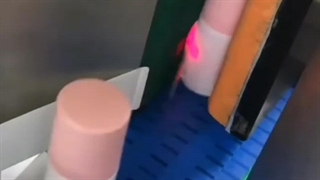 دستگاه لیبل زن یک طرفه مخصوص ظروف گرد