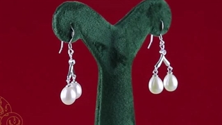 گوشواره نقره مروارید کیانا