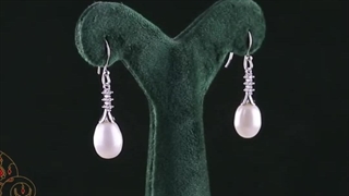 گوشواره نقره مروارید سمیرا