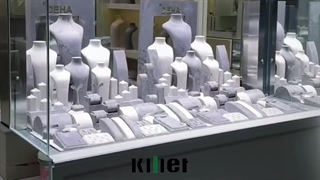 ویترین و دکوراسیون طلافروشی حرفه ای