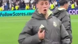 قشنگم امشب بازی داشت.. کیا دیدن .. کیا رئالی ان دستا بالا