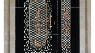 انواع درب فلزی شیشه ای