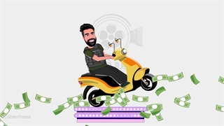 گیف دونیت 6 (zeroframe.ir) با چهره استریمر