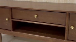 میز تلویزیون قهوه ای جدید مدل راشا