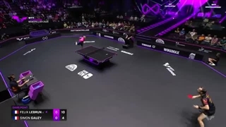 مسابقه تنیس روی میز Felix Lebrun vs Simon Gauzy 2025