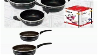 تولیدی سرویس سه ۳ تابه گرانیت زنبوری 09381272118 .,