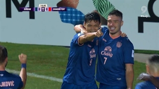 گل اول بوریرام تایلند به شانگهای پورت (جایدد)