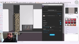 ساخت متریال با هوش مصنوعی در ویری برای اسکچاپ