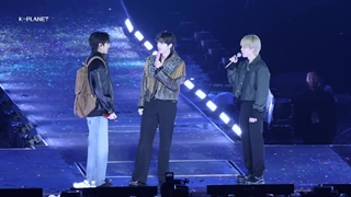 کنسرت جین با حضور جیمین وتهیونگ(اجرای آهنگای گروهی هفت نفره)