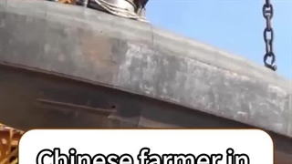 ساخت زیردریایی دست‌ساز توسط یک کشاورز در چین!