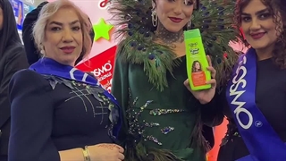 دلسا در بیوتی ورلد دوبی ۲۰۲۵ | جذاب‌ ترین میکاپ نمایشگاه