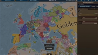 Europa Universalis V مولتی لن شبکه