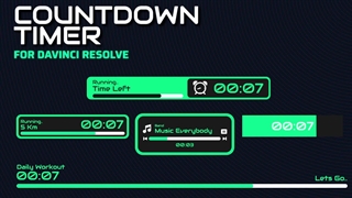 دانلود پروژه آماده داوینچی ریزالو شمارش معکوس Countdown Timer