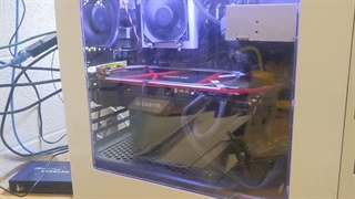 نصب قطار ریلی روی کارت گرافیک