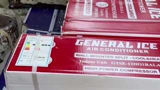 تست و ارسال یک عدد کولر گازی ۱۲هزار جنرال ایس