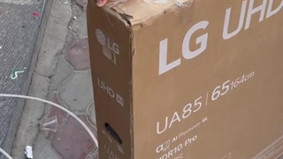 تست و ارسال تلویریون ۶۵اینچ مدل ۲۰۲۵