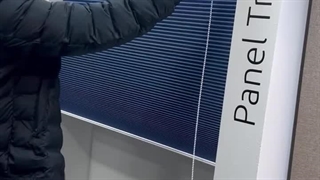 پرده پلیسه مکانیزم زنجیری