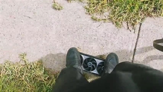 تبدیل کارت گرافیک 1700 دلاری RTX 5080 به اسکیت