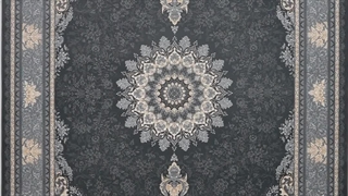 فرش 700 شانه تراکم 2550 از کالکشن لکسون طوسی تیره کد E8035 فرش متحد آسیا - اقساط تا سال 1410