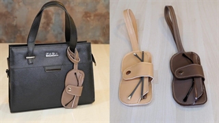 دوخت قاب عینک مدل دوم _ آموزش دوخت قاب عینک چرمی با چرخ؛ از صفر تا حرفه_ای