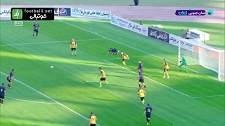 گل اول مشکی پوشان به طلایی پوشان (سوپرگل احمد جمشیدیان)