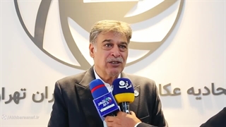 مصاحبه خبرنگار اصناف نیما نصیری در مدیا اکسپو ارسلان خدایی اتحادیه عکاسان تهران