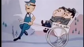 *The New 3 Stooges 1965/1967*-که پوسته بازی قدیمی/آن خط را نگه دارید-قسمت های هشتم و نهم