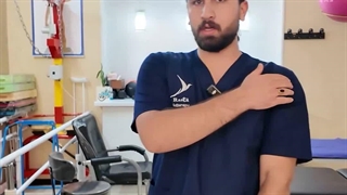 درد سرشانه حین انجام تمرینات ورزشی