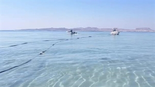 انهدام خط لوله ۴ کیلومتری قاچاق سوخت در سواحل قشم